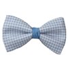 Hellblauer Fliege Design