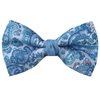 Blauer Paisley-Fliege