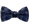 Jungen Fliege Marineblau mit Hellblauem Kaschmir