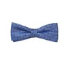 Kinder Fliege Blau Grau Design