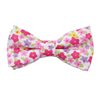 Kinder Fliege mit rosa Blumen