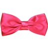 Fliege aus Fuchsia Satin