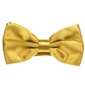 Fliege aus Ocker Gold Satin