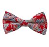Rote Paisley Fliege