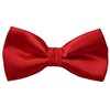 Rote Satin Fliege