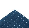 Taschentuch Tasche Blau Kobalt Punkte