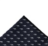 Blauer Einstecktuch mit Elefanten