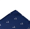 Blauer Taschentuch mit Rollern