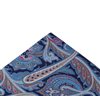 DAMAST BLAU TASCHENTUCH