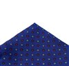 Taschentuch Tasche Blau Blumen Bordeaux