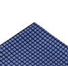 Seidentaschentuch mit blauem Muster