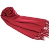 Pashmina Herren Dunkles Granatrot