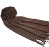 Pashmina Herren Dunkelbraun