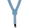 Elastische Babyblaue Hosenträger mit Bär