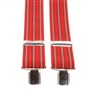 Rotes Schottenmuster Elastisches Hosenträger