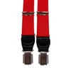 Rote Schmale Elastische Hosenträger