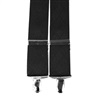 Schwarzes Elastisches Hosenträger mit Rauten