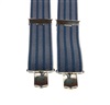 Elastische Hosenträger mit Marineblauen Streifen